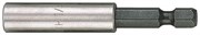 Держатель вставок (бит) 1/4", 75 мм, магнитный, для шуруповерта