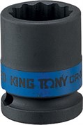 Головка торцевая ударная двенадцатигранная 3/4", 40 мм KING TONY 653040M