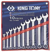 Набор комбинированных ключей, 8-24 мм, 10 предметов KING TONY 1210MR