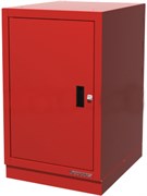 Тумба верстачная с дверцей, красная FERRUM 01.410-3000
