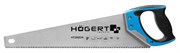HOEGERT Пила-ножовка 450 мм, 7 TPI, закаленное, трехстороняя заточка