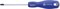 Отвертка крестовая Phillips №2, 150 мм, держатель - фото 11054