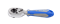 Трещотка 1/4", 111 мм, 72 зубца, флажковая, для головок и вставок (бит) - фото 18573