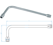 Торцевые L-образные ключи
