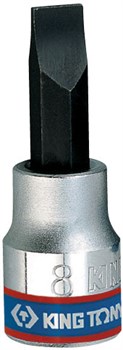 Насадка (бита) торцевая 3/8", Slotted, 8х1,2 мм, L = 50 мм 302208 - фото 12138