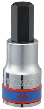 Насадка (бита) торцевая 1/2", Hex, 17 мм, L = 66 мм 402517 - фото 12590