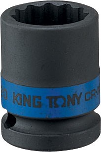 Головка торцевая ударная двенадцатигранная 3/4", 40 мм KING TONY 653040M 653040M - фото 12796