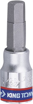Насадка (бита) торцевая 1/4", Hex, 7 мм, L = 37 мм 203507 - фото 13629