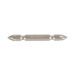 Вставка (бита) торцевая 1/4", Phillips, PH3, L = 45 мм, двухсторонняя, для шуруповерта 134503P - фото 25545