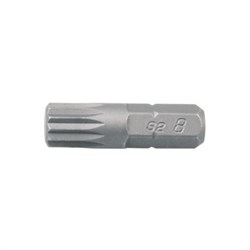 Вставка (бита) торцевая 1/4", Spline, М10, L = 25 мм 102510M - фото 25608