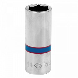 Головка торцевая глубокая шестигранная 1/4", 15 мм 223515M - фото 28558