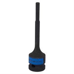 Насадка (бита) ударная торцевая 1/2", HEX, 5 мм, L = 100 мм 406505M - фото 29308