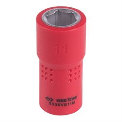 Головка торцевая диэлектрическая шестигранная 1/4", 11 мм 2335VE11M - фото 30299