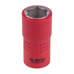 Головка торцевая диэлектрическая шестигранная 3/8", 15 мм 3335VE15M - фото 30313