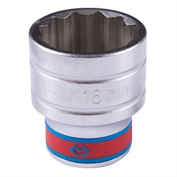 Головка торцевая стандартная двенадцатигранная 1/2", 1-1/16", дюймовая 433034S - фото 31351