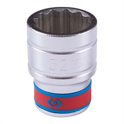 Головка торцевая стандартная двенадцатигранная 1/2", 25/32", дюймовая 433025S - фото 31375