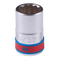 Головка торцевая стандартная двенадцатигранная 1/2", 5/8", дюймовая 433020S - фото 31388