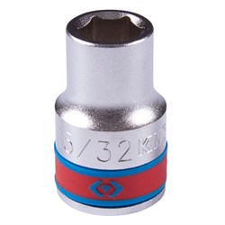 Головка торцевая стандартная шестигранная 1/2", 15/32", дюймовая 433515S - фото 31428
