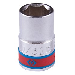 Головка торцевая стандартная шестигранная 1/2", 19/32", дюймовая 433519S - фото 31433