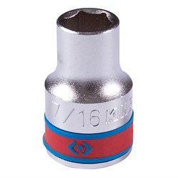 Головка торцевая стандартная шестигранная 1/2", 7/16", дюймовая 433514S - фото 31459