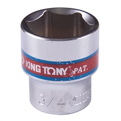 Головка торцевая стандартная шестигранная 3/8", 3/4", дюймовая 333524S - фото 31488