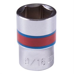 Головка торцевая стандартная шестигранная 3/8", 9/16", дюймовая 333518S - фото 31497