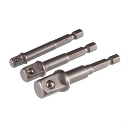 Набор переходников 1/4">1/4", 3/8", 1/2", 3 предмета TT77864 - фото 32603