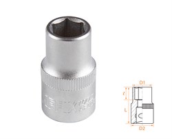 Головка торцевая стандартная шестигранная 1/2", 12 мм AF00040012 - фото 34223