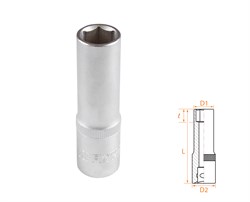 Головка торцевая глубокая шестигранная 1/2", 14 мм AF00140014 - фото 34276