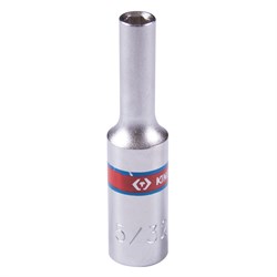 Головка торцевая глубокая шестигранная 1/4", 5/32", дюймовая 223505S - фото 35774