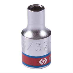 Головка торцевая стандартная шестигранная 1/4", 5/32", дюймовая 233505S - фото 35793