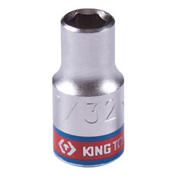 Головка торцевая стандартная шестигранная 1/4", 7/32", дюймовая 233507S - фото 35795