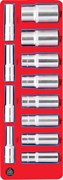 Набор глубоких головок 1/2”, шестигранные, ложемент, 12 предметов