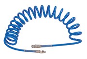 Шланг пневматический 8х12 мм, 15 м, спиральный, полиуретановый, резьба 1/4" MIGHTY SEVEN SD-23115