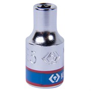 Головка торцевая TORX Е-стандарт 1/4", E5, L = 24 мм