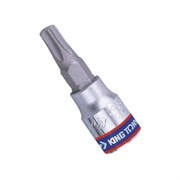 Насадка (бита) торцевая 1/4", Torx, T8, L = 37 мм, с отверстием