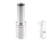 Головка торцевая глубокая шестигранная 1/2", 10 мм TT16560