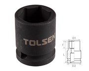 Головка торцевая ударная шестигранная 1/2", 21 мм