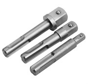 Набор переходников SDS+>1/4", 3/8", 1/2", 3 предмета