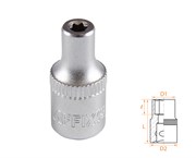 Головка торцевая TORX Е-стандарт 1/4", E4 AFFIX AF00023004