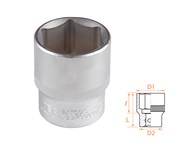Головка торцевая стандартная шестигранная 1/2", 27 мм AF00040027