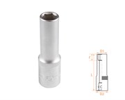 Головка торцевая глубокая шестигранная 1/2", 12 мм AF00140012