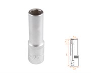 Головка торцевая глубокая шестигранная 1/2", 13 мм AF00140013
