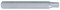 Вставка (бита) торцевая 10 мм, Torx, Т50, L = 80 мм 168050T - фото 13317